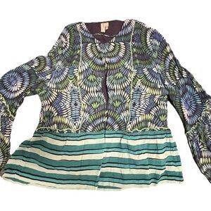 Black Label London Boho Open-Front Jacket / Tunic – XL Cottagecore